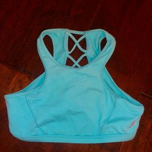 Baby blue sports bra Size: Small